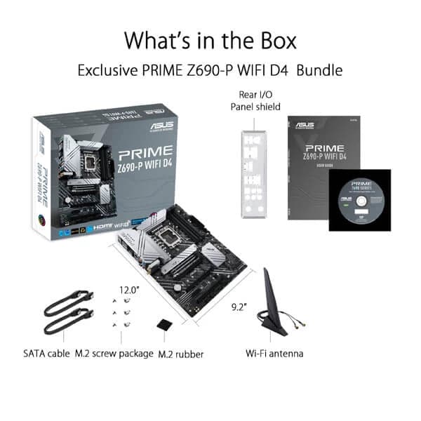ASUS Prime Z690-P Wifi DDR4 Intel Motherboard