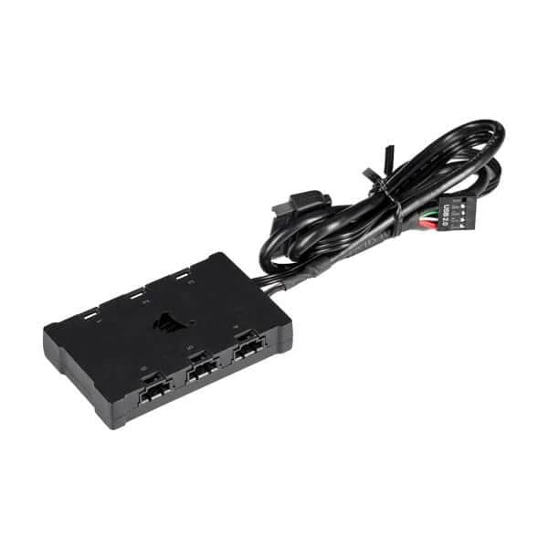CORSAIR ICUE QL140 140mm RGB Cabinet Fan (Black) (Dual Pack)