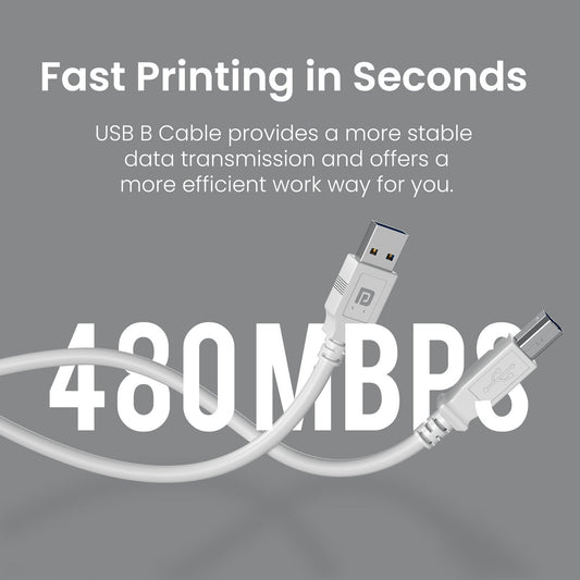 Printlink 5 - USB A To USB B For Printer 5M Cable