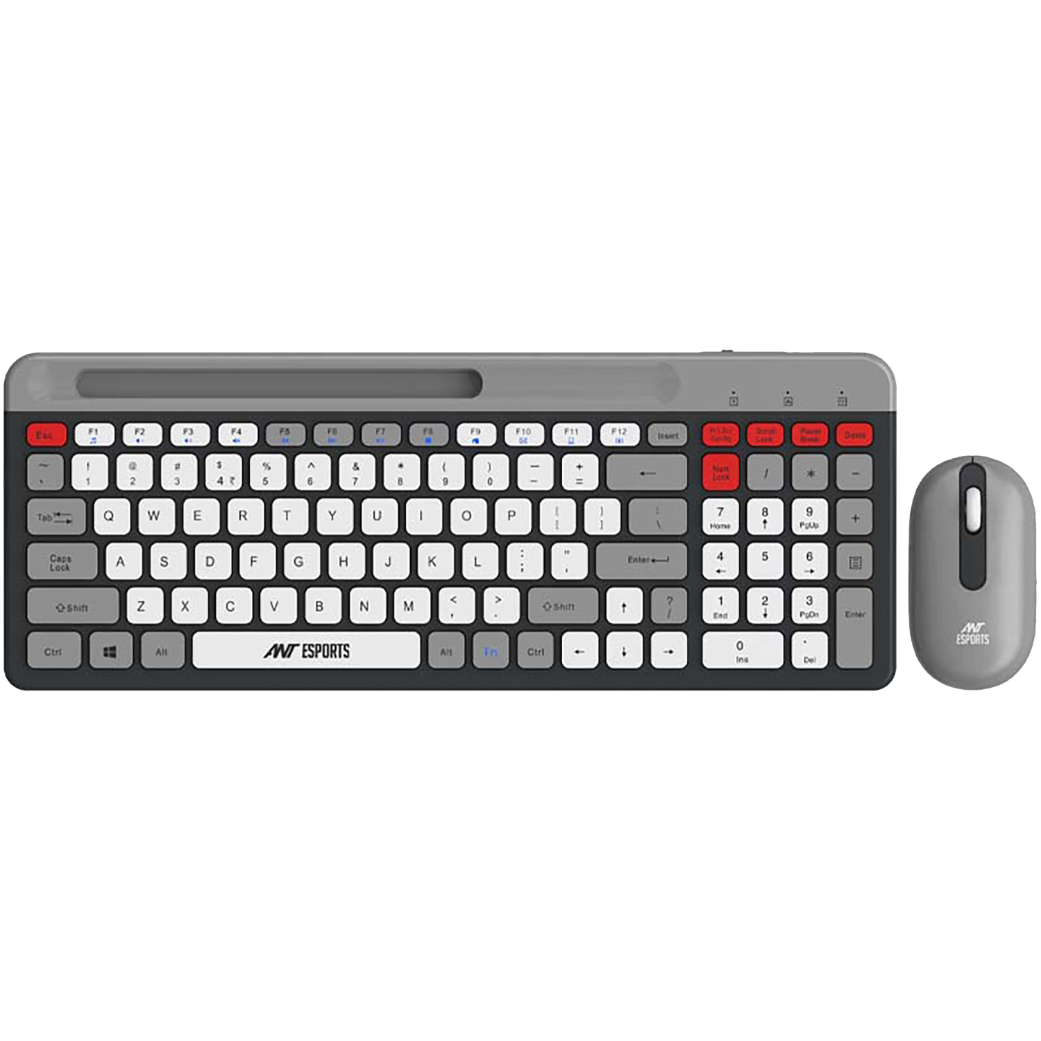 ANT ESPORTS WIRELESS KEYBOARD AND MOUSE COMBO (GARY) WKM22 (ETA-SD-20221009069)(ETA-SD-20221009067)