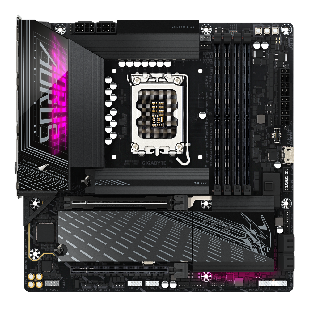 GIGABYTE B860M Aorus Pro Wifi7 DDR5 Intel Motherboard