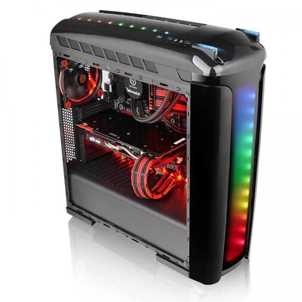 THERMALTAKE Versa C22 ATX RGB Mid Tower Cabinet (Black)