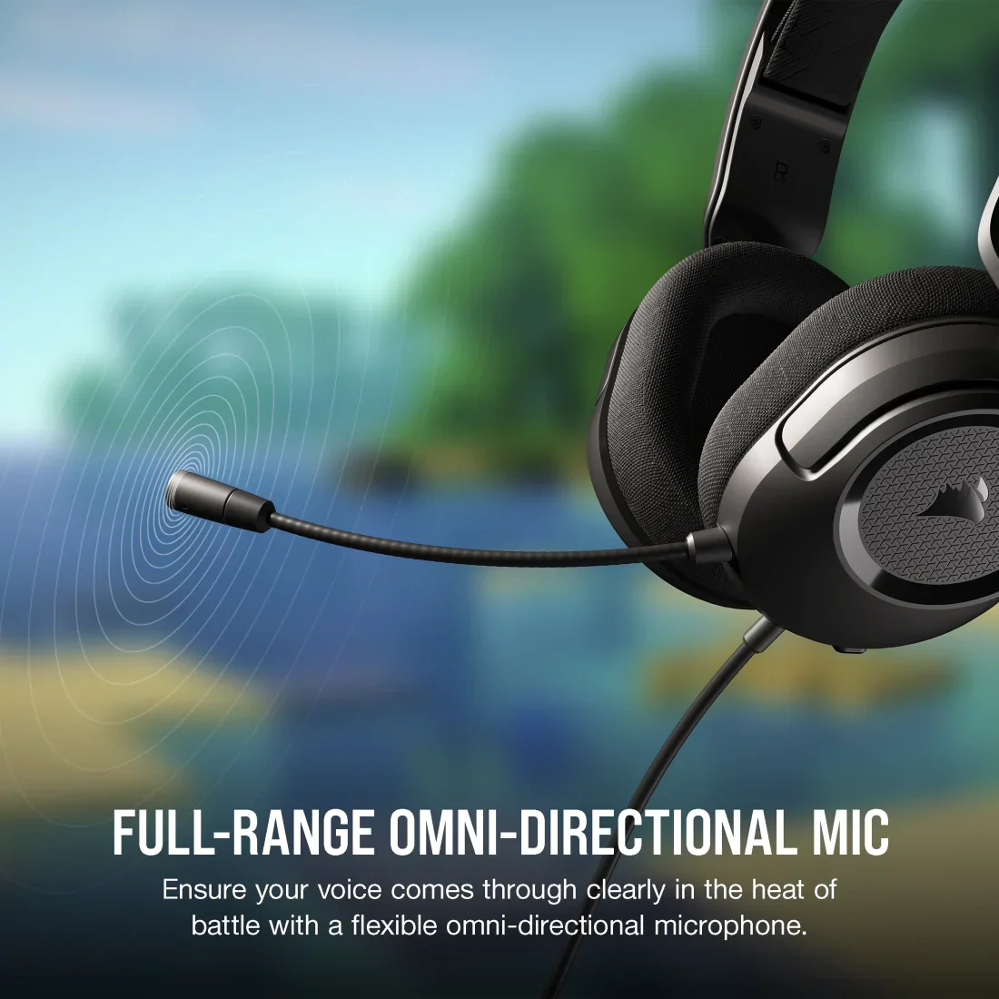 CORSAIR HS35 V2 HEADSET CARBON CA-9011377-AP