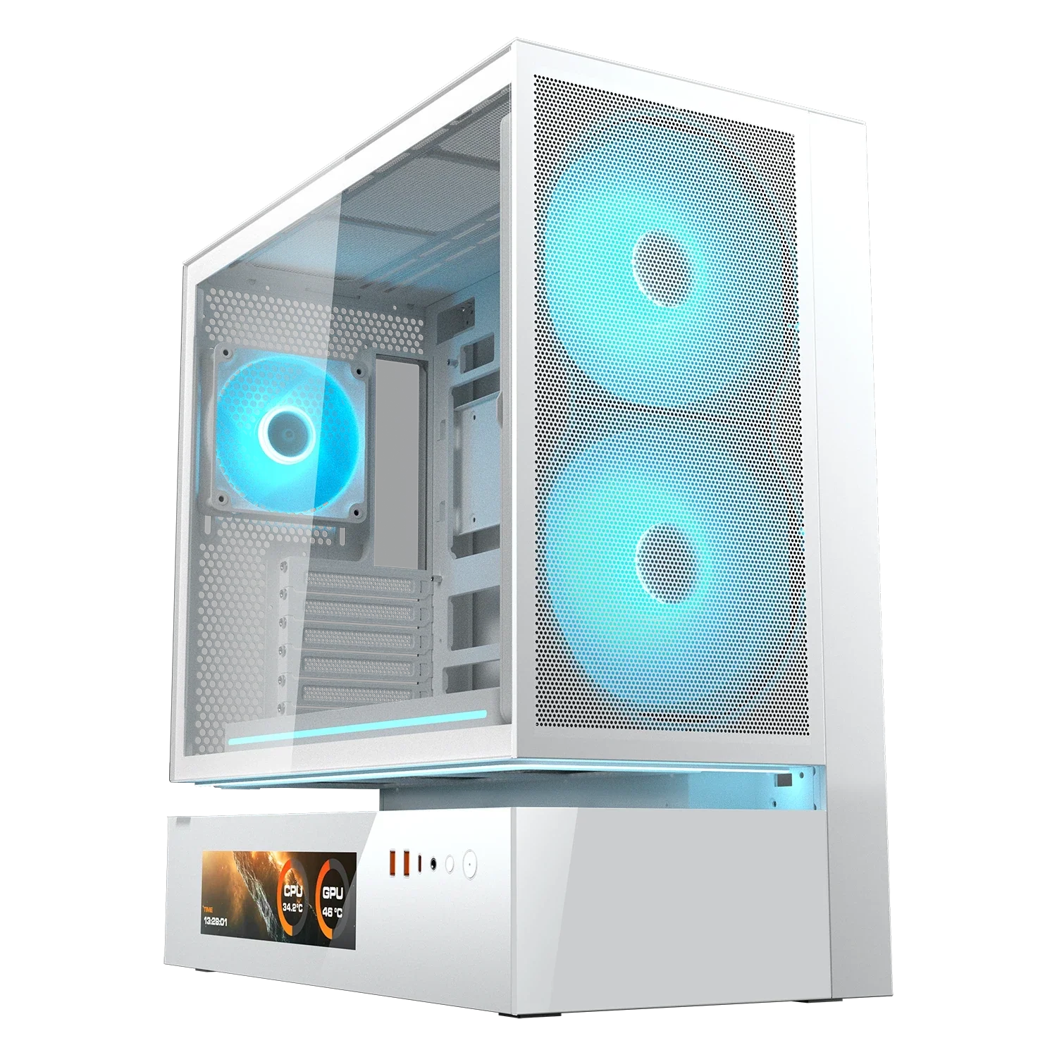 Cougar CFV235 Mesh Vision White Cabinet