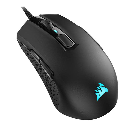 CORSAIR M55 Pro Wired Ambidextrous RGB Gaming Mouse ( M55 ) ( 12000DPI / 8 Macro Buttons ) ( Black)