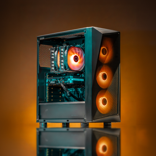 AIX AD54 ( Intel i5 12400F / NVIDIA RTX 4060 TI 8GB / 32GB RAM DDR5 / 1TB M.2 NVME SSD ) Custom PC Build For AI Development And Research