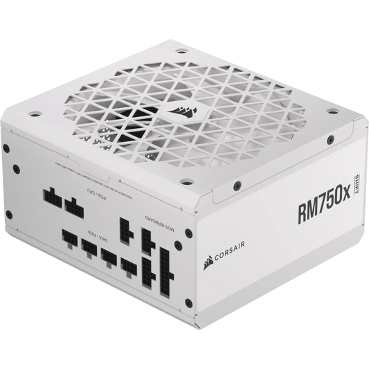 CORSAIR RM750X SHIFT 80 PLUS ATX 3.1 GOLD FULLY MODULAR POWER SUPPLY - WHITE