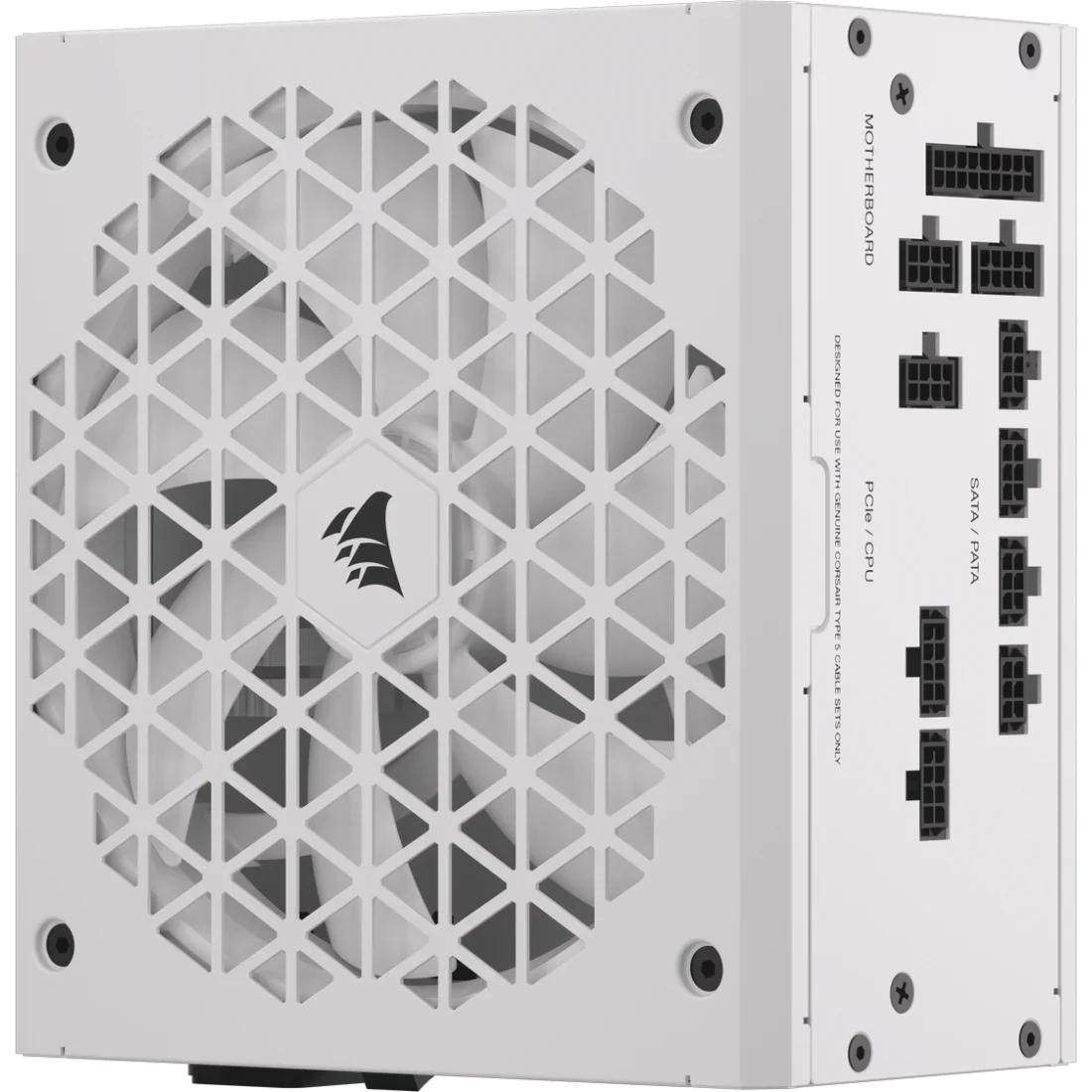 CORSAIR RM750X SHIFT 80 PLUS ATX 3.1 GOLD FULLY MODULAR POWER SUPPLY - WHITE