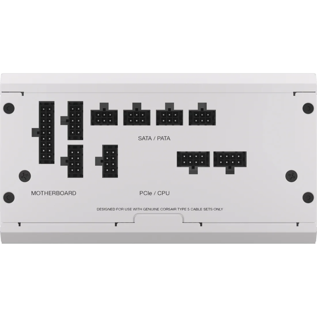 CORSAIR RM750X SHIFT 80 PLUS ATX 3.1 GOLD FULLY MODULAR POWER SUPPLY - WHITE