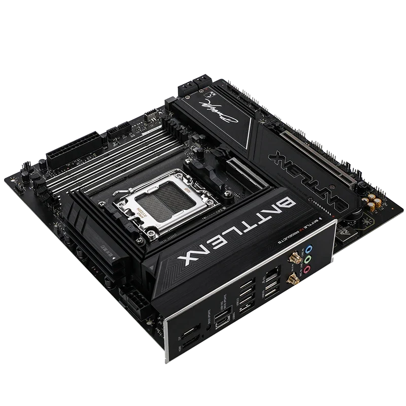 Colorful BATTLE-AX B850M-PLUS S WIFI7 V14 AMD B850 M-ATX Motherboard (Black)