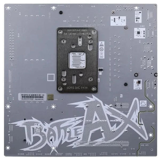 Colorful BATTLE AX B650M WHITE WIFI V15 WiFi-6 AMD B650 AM5 DDR5 MicroATX Motherboard (White)