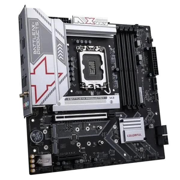 Colorful BATTLE AX B860M PLUS WIFI-V20 B860 LGA1851 DDR5 Micro ATX Motherboard