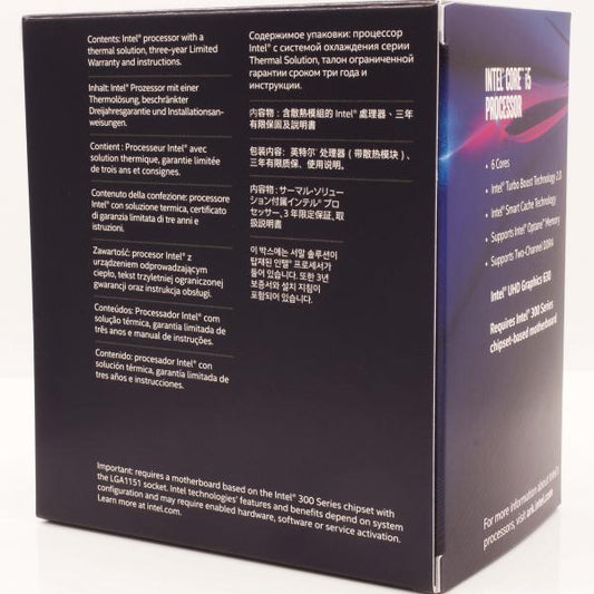 INTEL Core i5 8400 8th Generation Processor ( 4 GHz / 6 Cores / 6 Threads )