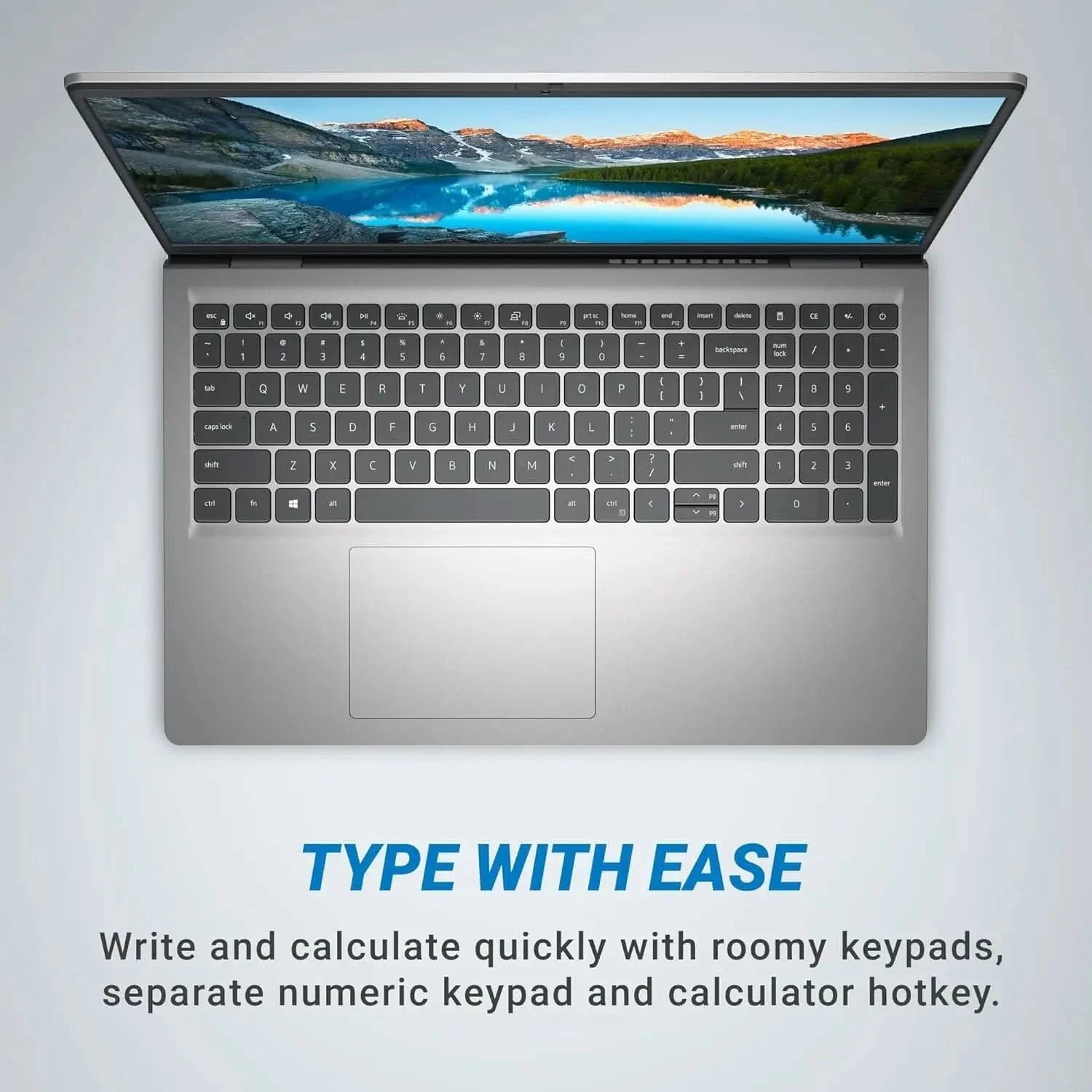 Dell 15, AMD Ryzen 5-7530U, 16GB RAM, 512GB SSD, FHD IPS, 15.6"/39.62cm, Windows 11, MSO 2024, Platinum Silver Laptop