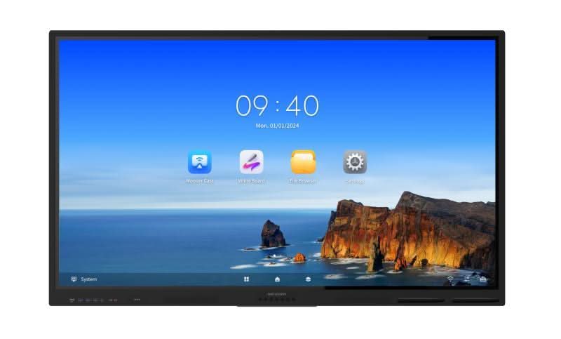HIKVISION 86-INCH 4K INTERACTIVE DISPLAY DS-D5B86RB/EL(O-STD)/8G+128G