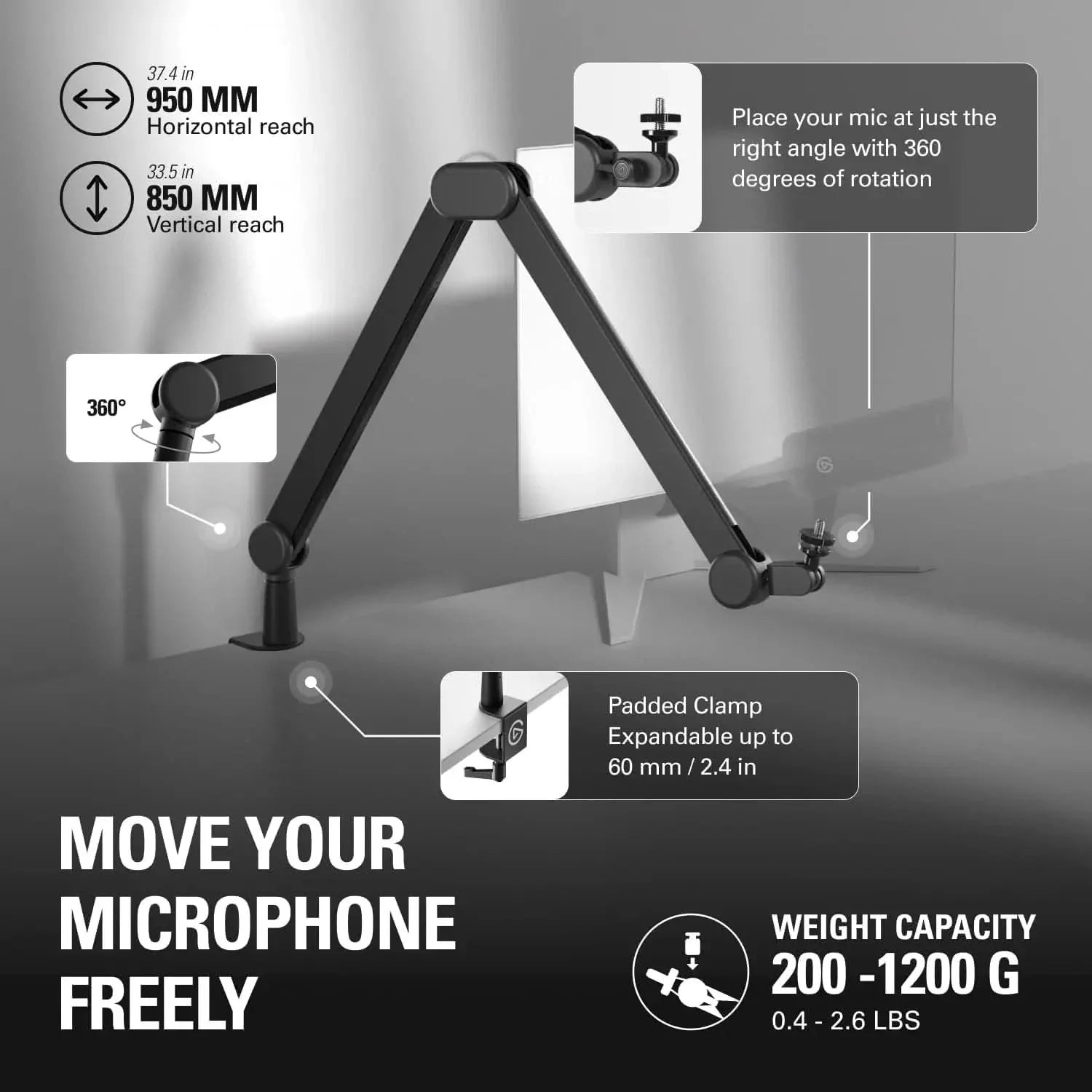 ELGATO WAVE MIC ARM MK.2(10AAY9901)