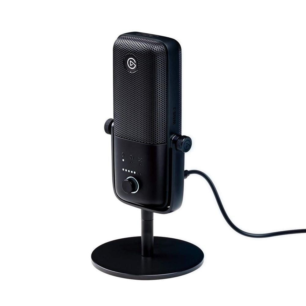 ELGATO Wave 3 Premium USB Condenser Unidirectional Microphone