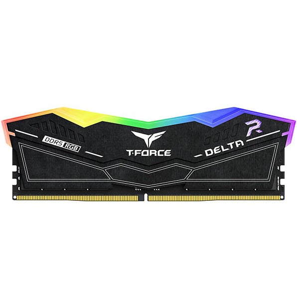 TEAMGROUP T-Force Delta RGB 32GB ( 16GBx2 ) 6400MHz DDR5 RAM ( Black )