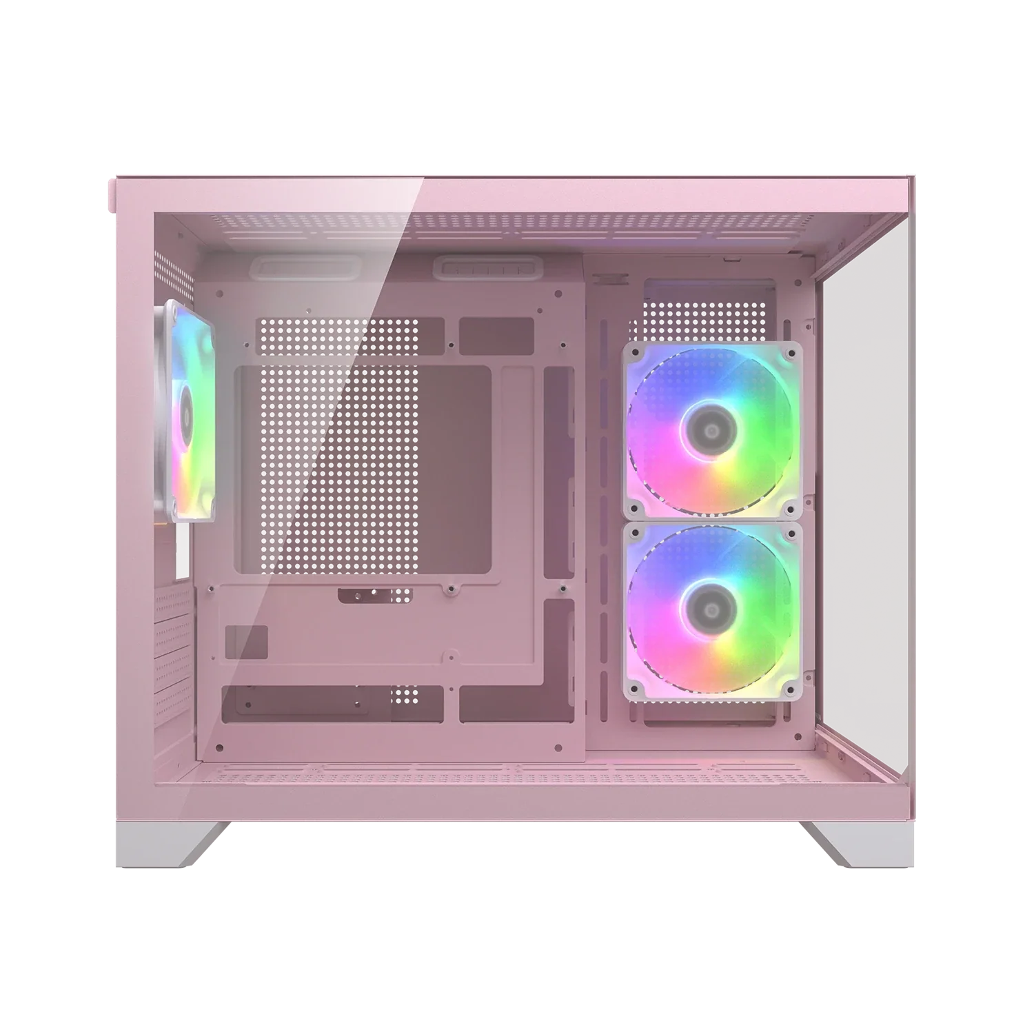 Cougar FV150 mini RGB Pink Mini Tower Cabinet