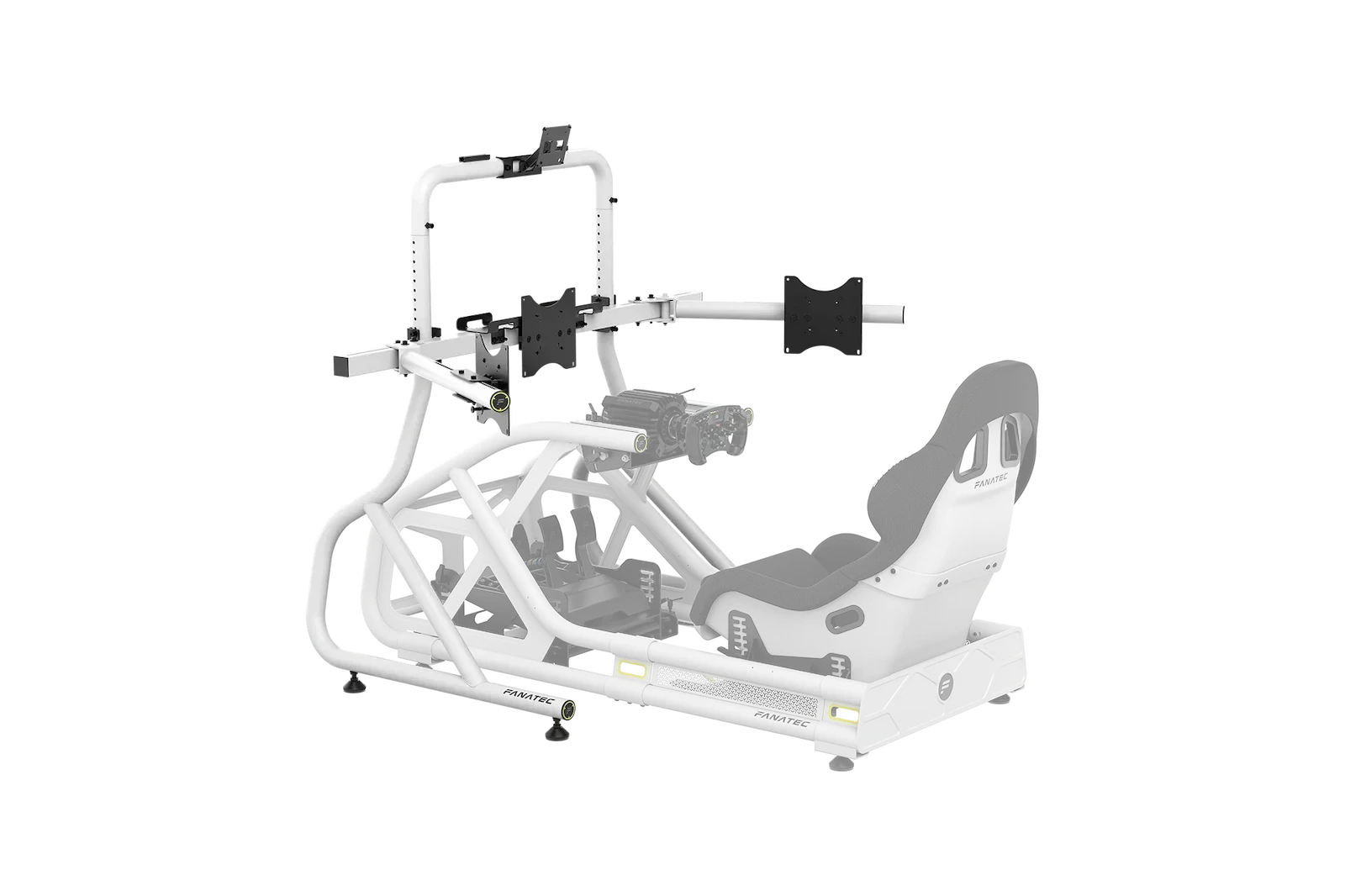 Fanatec ClubSport Cockpit Monitor Stand Triple Monitor Expansion Kit, CRD-9060004-WW (White)