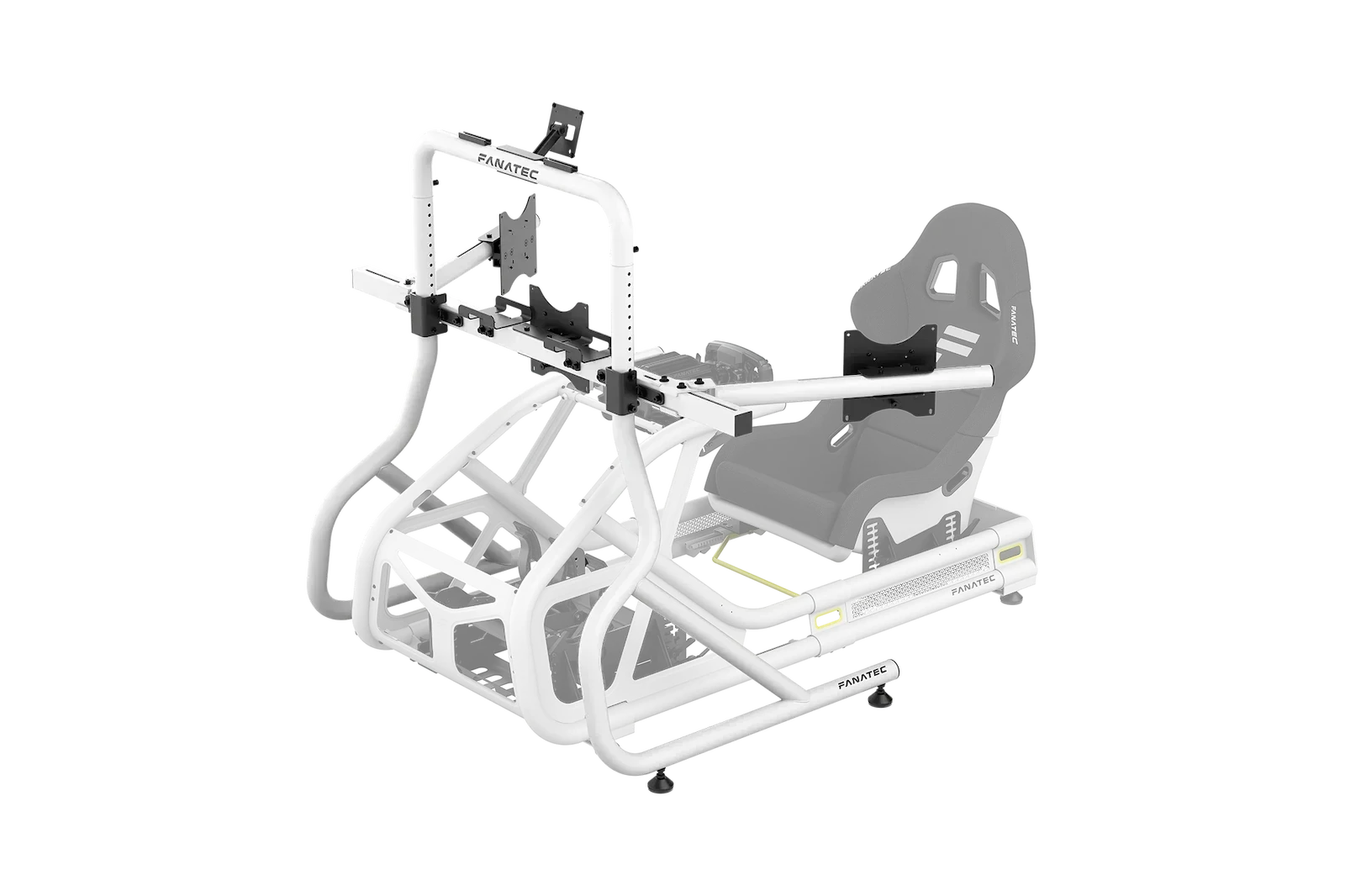 Fanatec ClubSport Cockpit Monitor Stand Triple Monitor Expansion Kit, CRD-9060004-WW (White)