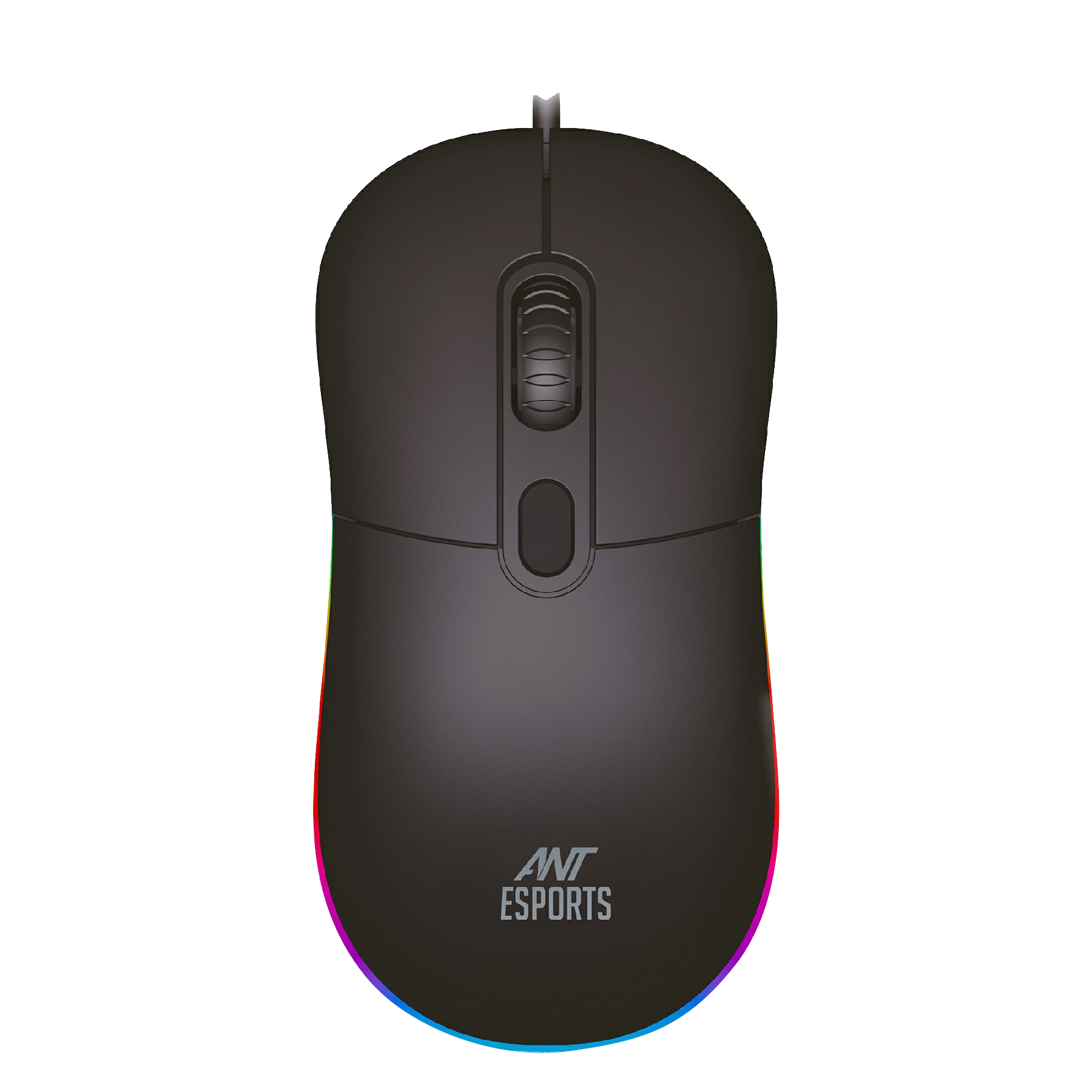 ANT ESPORTS GM40 OPTICAL RGB WIRED GAMING MOUSE - BLACK