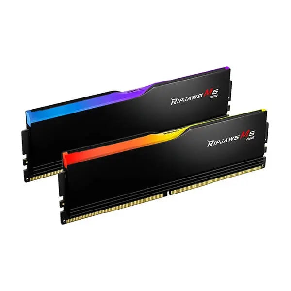 G.SKILL Ripjaws M5 RGB 32GB ( 16GBx2 ) DDR5 6000MHz RAM ( Black ) ( CL32 )
