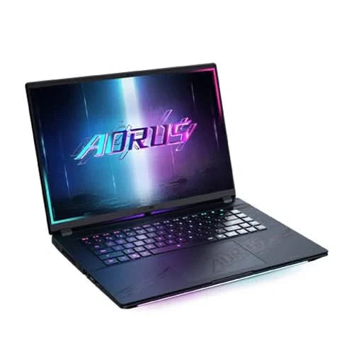 Gigabyte Aorus Master 16 BYHC5INE65SH, Intel Core Ultra 9 275HX Processor, 16GBx2 DDR5 Ram, 2TB M.2 NVMe SSD, NVIDIA GeForce RTX 5080, 16GB GDDR7, 16 Inch, OLED WQXGA Gaming Laptop