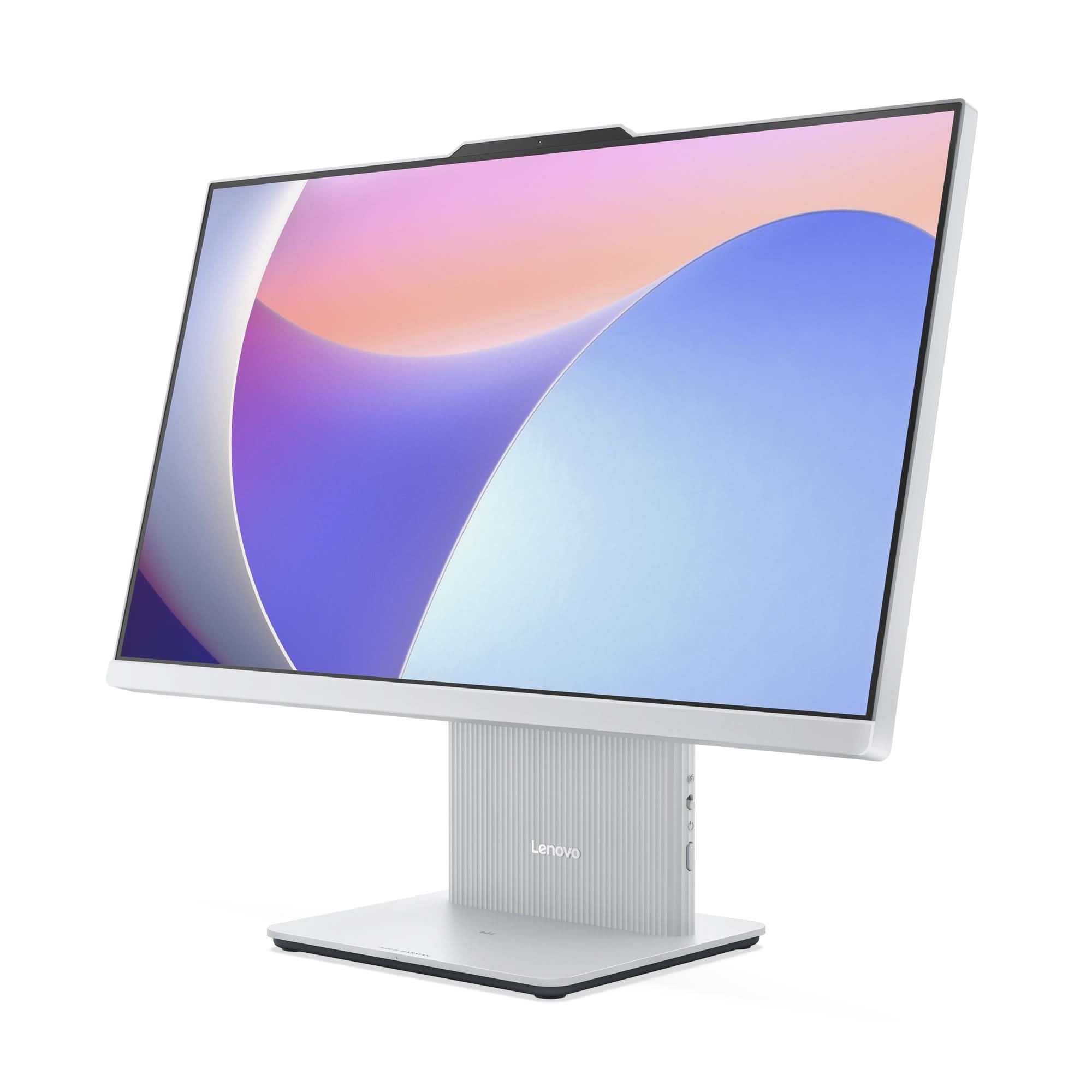 Lenovo AIO Intel Core i5-13420H, 24GB, 512GB SSD, Integrated Intel UHD Graphics, 24 Inch FHD, Win 11 Home, MS Office 2024, Cloud Grey, F0HN00VEIN