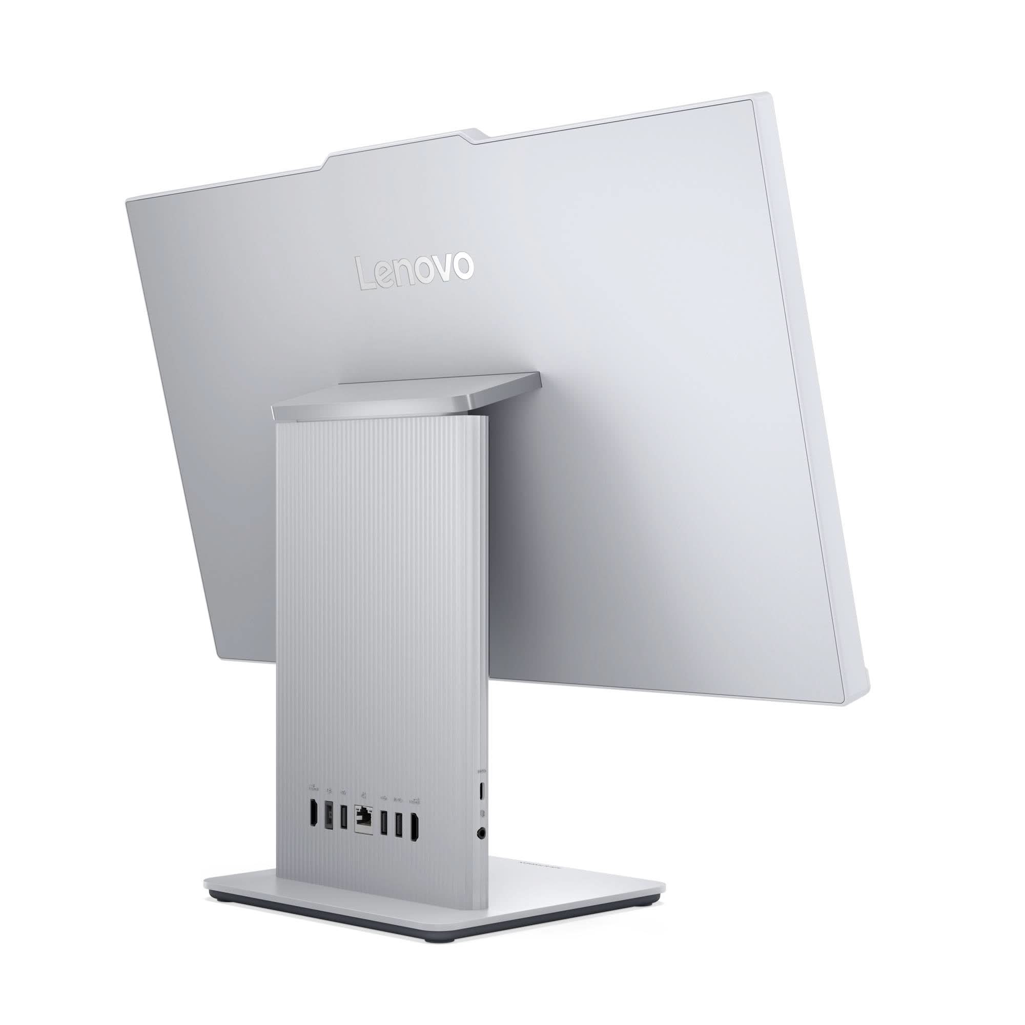 Lenovo AIO Intel Core i5-13420H, 24GB, 512GB SSD, Integrated Intel UHD Graphics, 24 Inch FHD, Win 11 Home, MS Office 2024, Cloud Grey, F0HN00VEIN