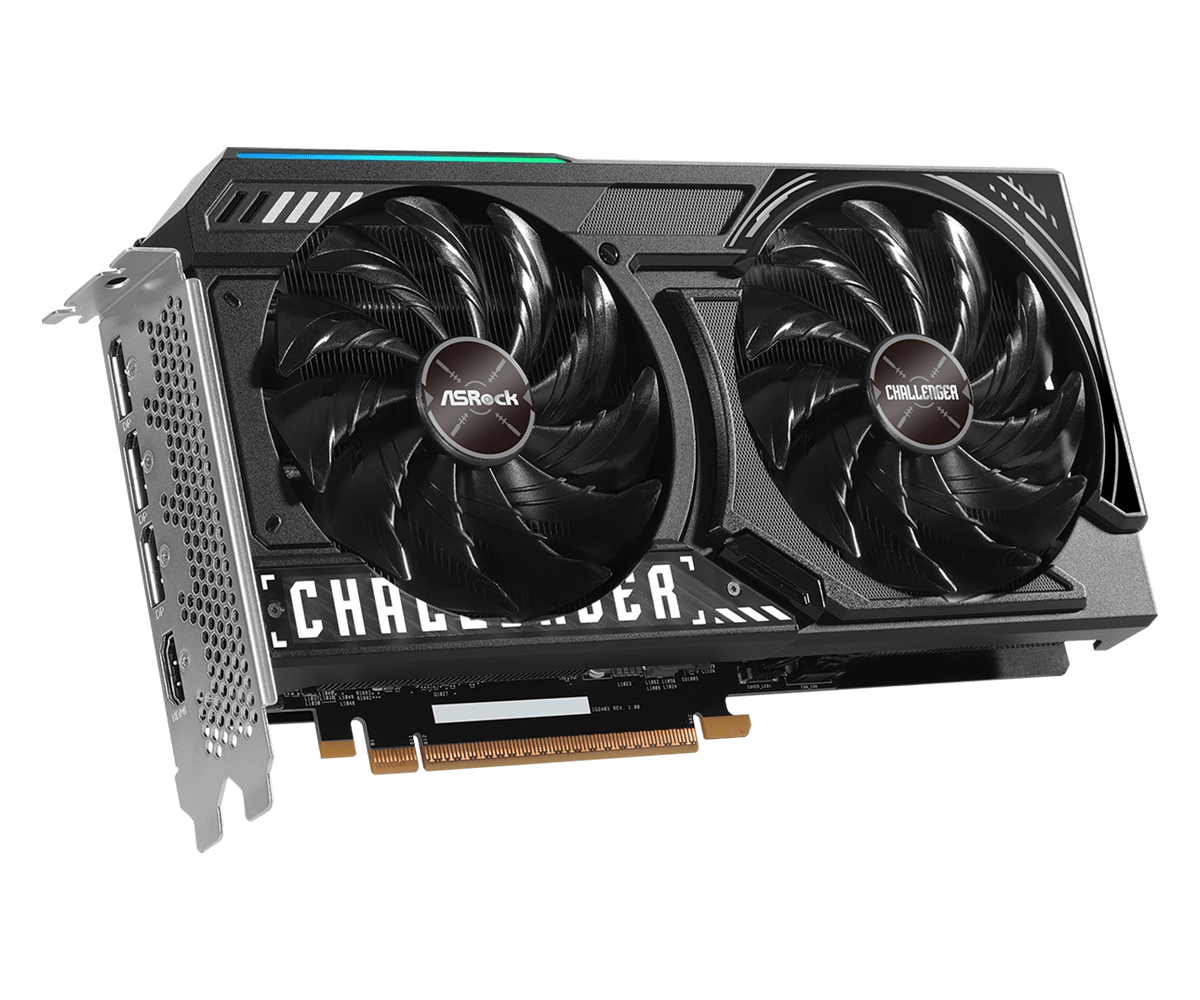 ASROCK INTEL ARC B580 CHALLENGER 12GB OC GRAPHIC CARD