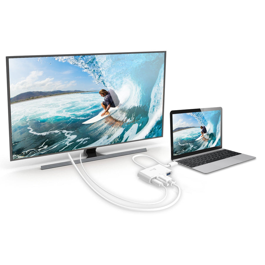 J5CREATE USB-C TO VGA & USB 3.0 WITH POWER DELIVERY