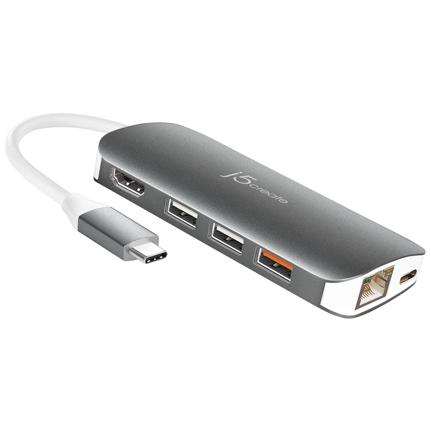 J5CREATE USB TYPE-C MULTI-ADAPTER (8 IN 1)