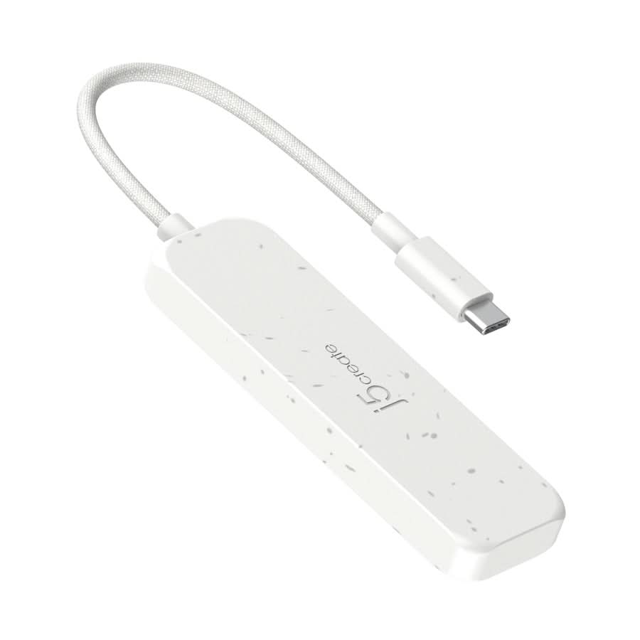 J5CREATE ECO-FRIENDLY USB-C to 4-Port Type-A Gen 2 Hub