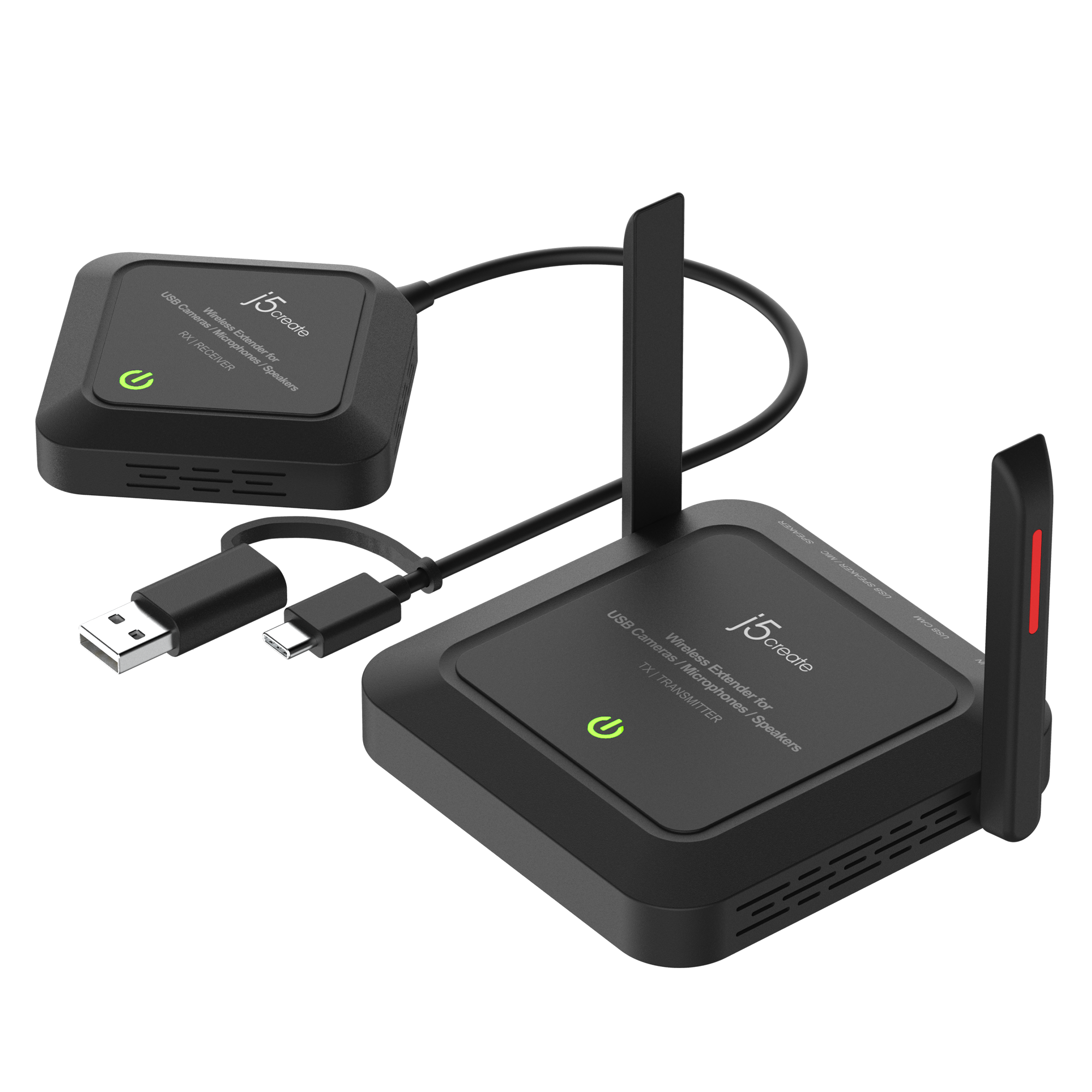 J5CREATE WIRELESS EXTENDER FOR USB CAMERAS / MICROPHONES / SPEAKERS