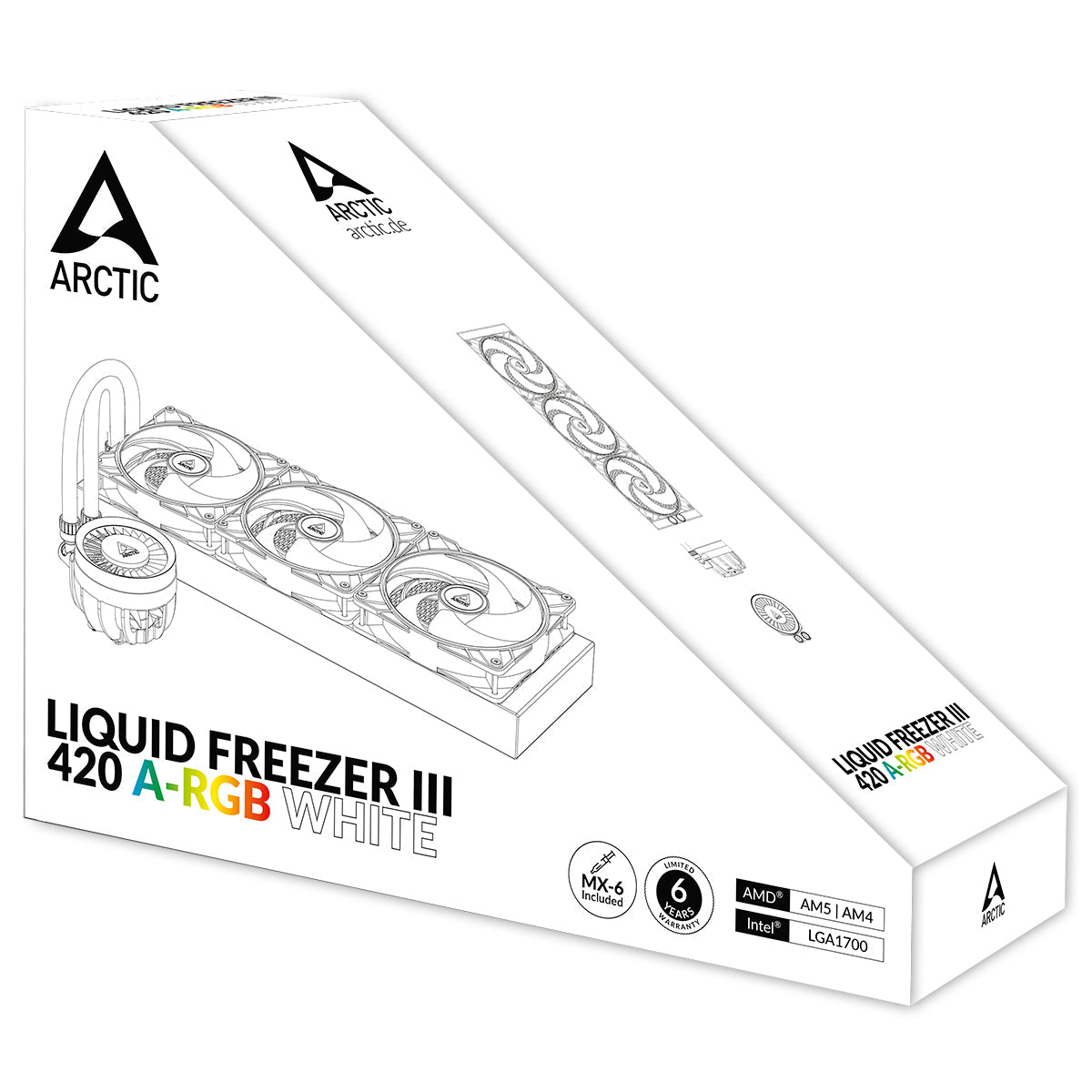 ARCTIC LIQUID FREEZER III-420 A-RGB (WHITE) ACFRE00153A