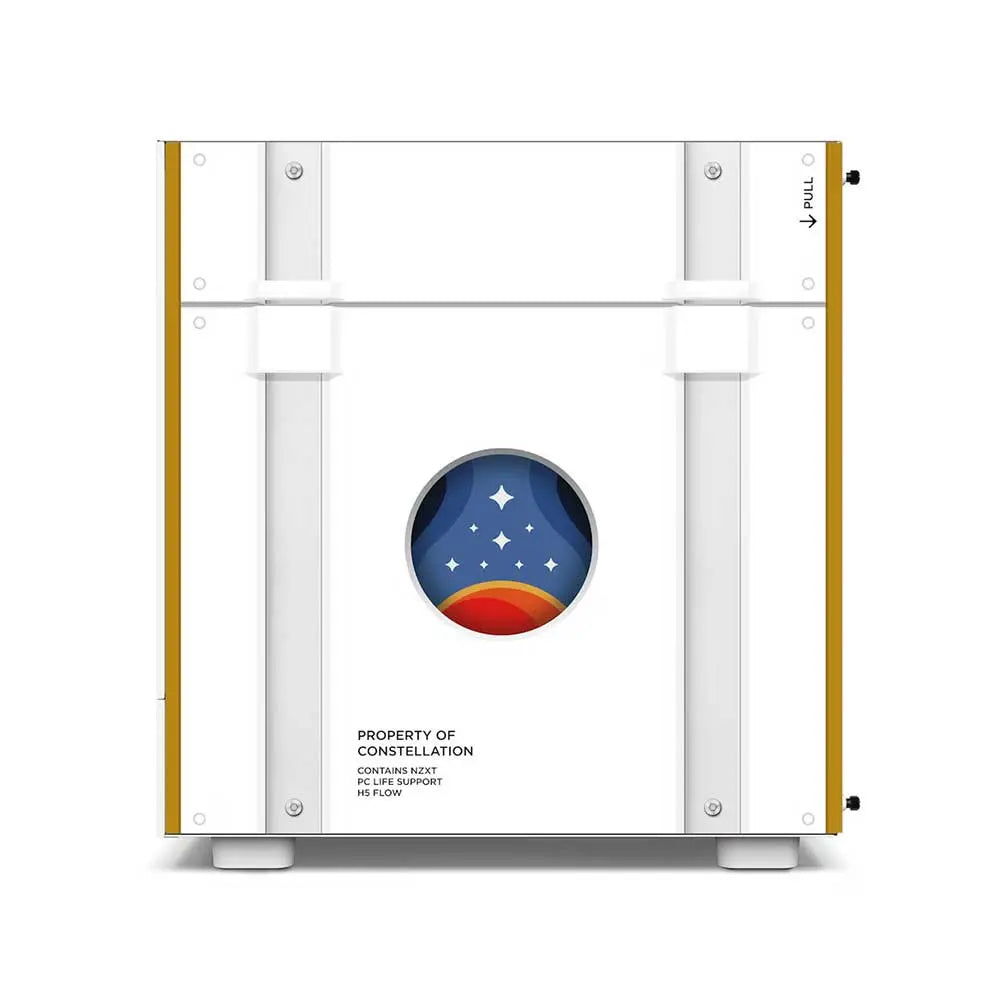 NZXT H5 Flow Starfield Limited Edition ATX Mid Tower Cabinet (White)