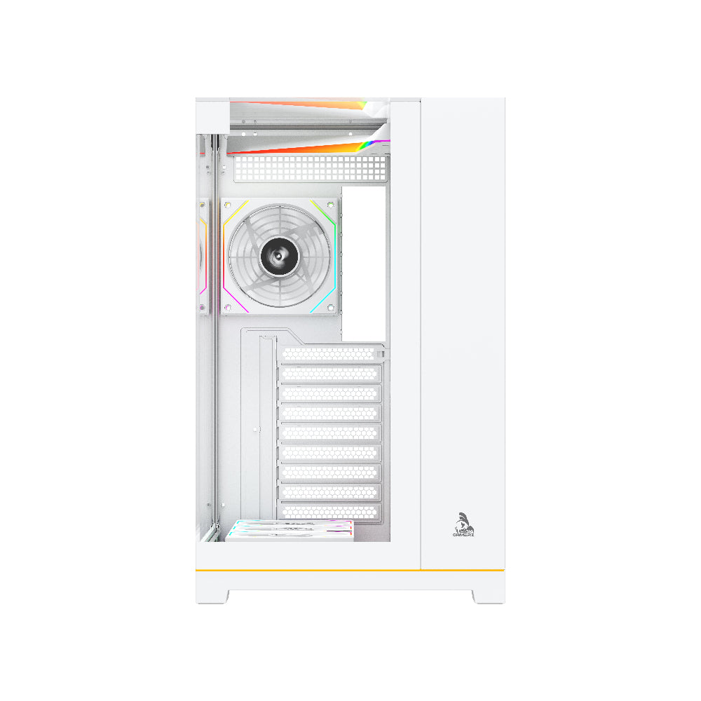 TAG Gamerz Supernova ARGB EATX Mid Tower Cabinet (White)
