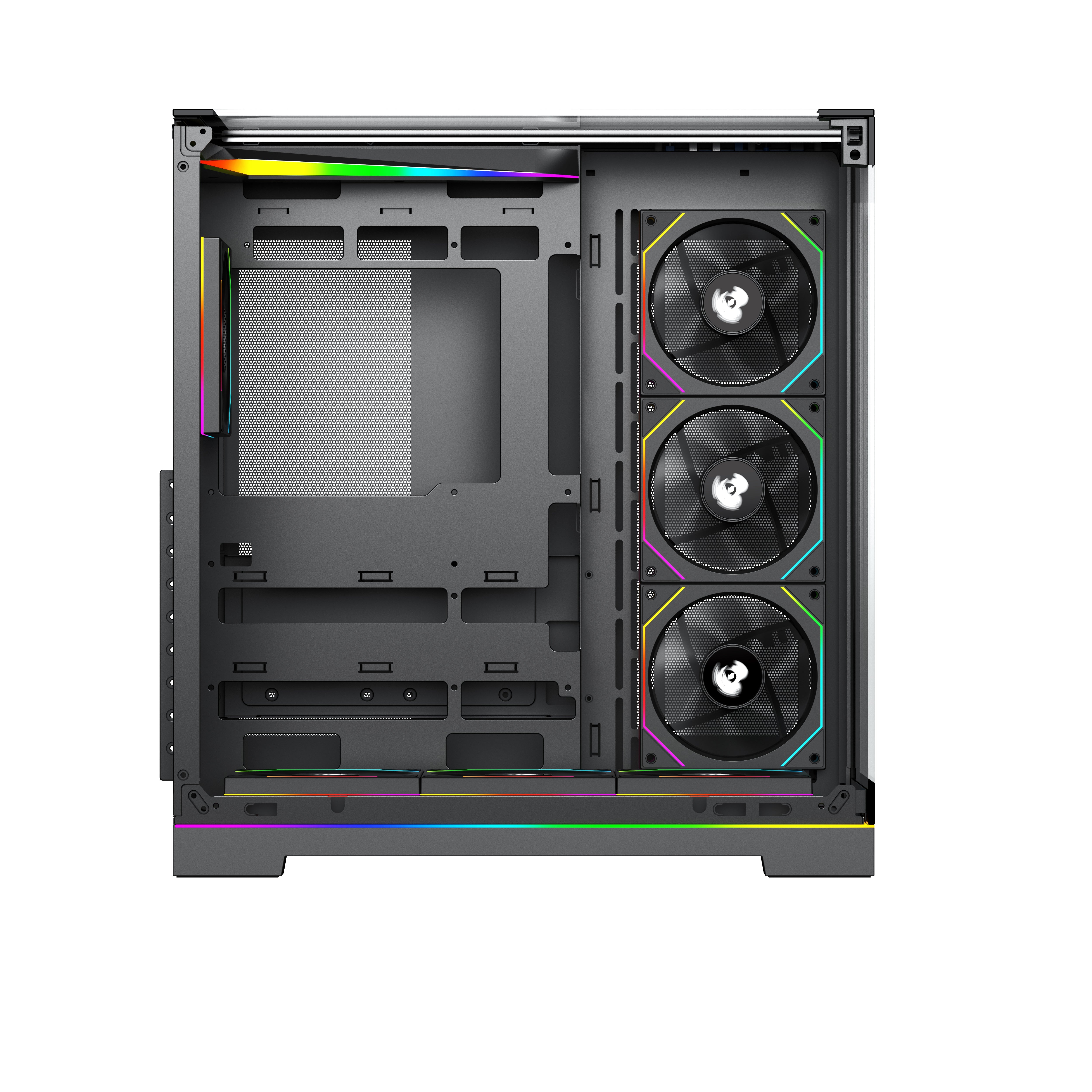 TAG Gamerz Supernova ARGB EATX Mid Tower Cabinet (Black)