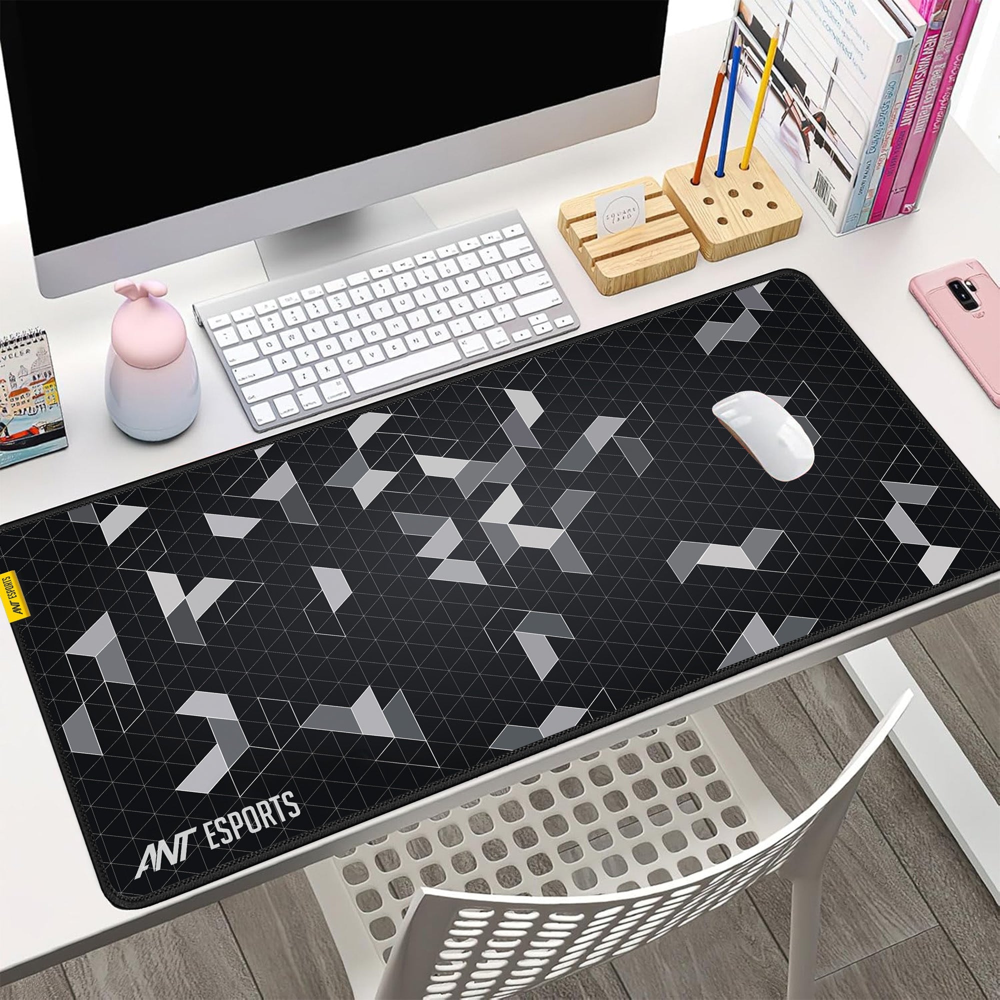 ANT ESPORTS PYRAMID GAMING MOUSEPAD - BLACK
