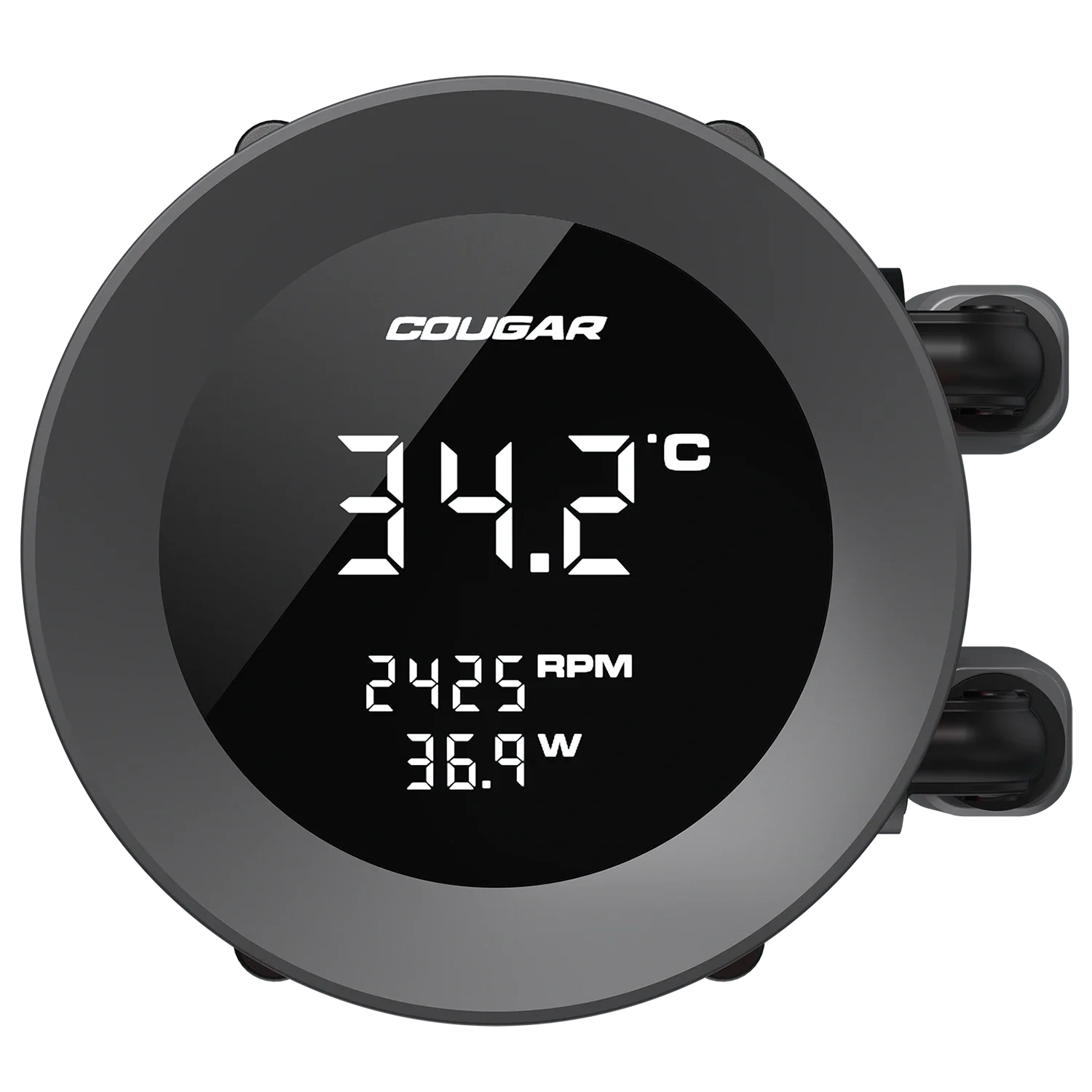 Cougar Poseidon Vistek ARGB 240 Black Analog Liquid Cooler