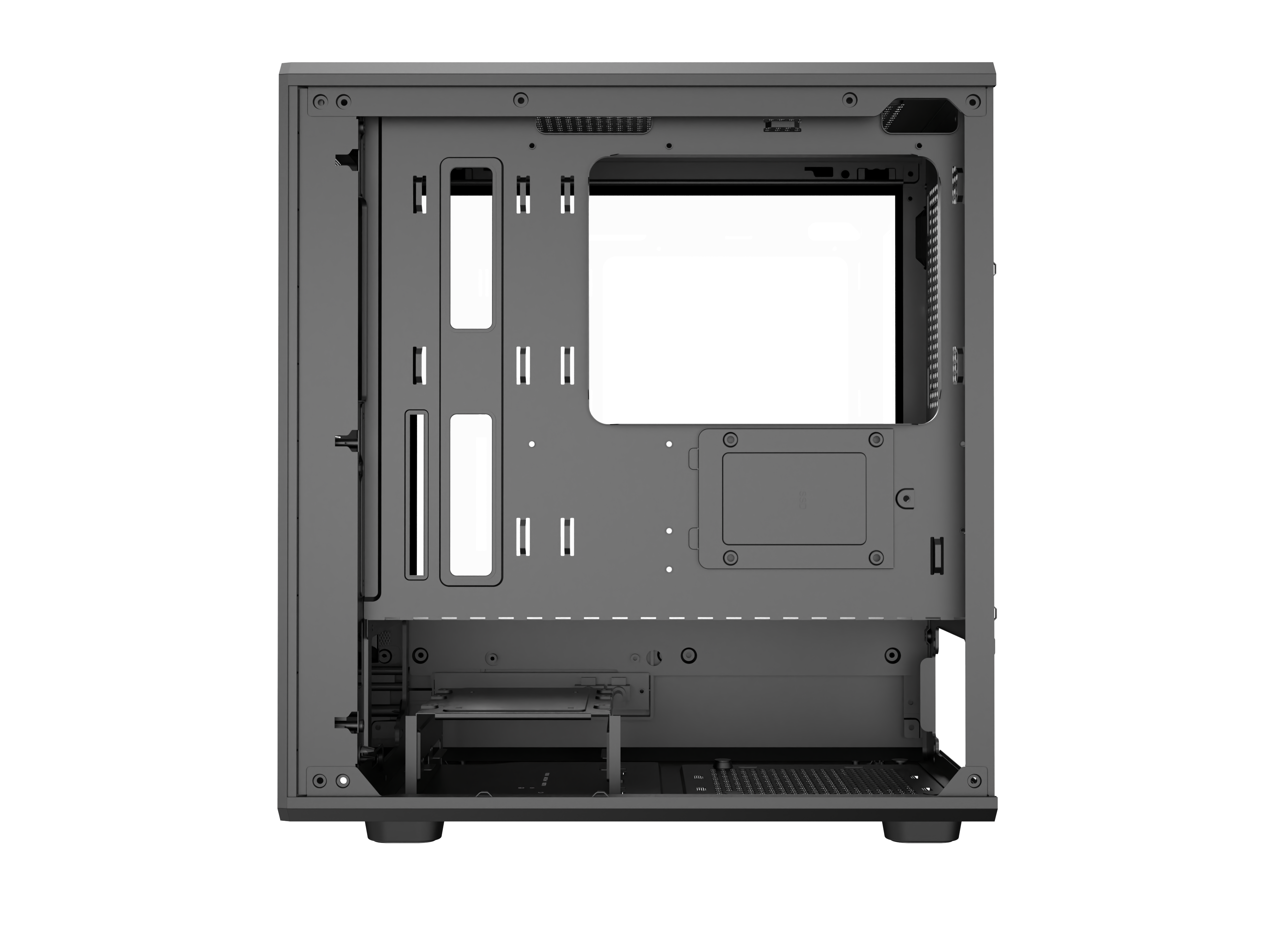 TAG Gamerz Starlight ARGB MATX Mid Tower Cabinet (Black)