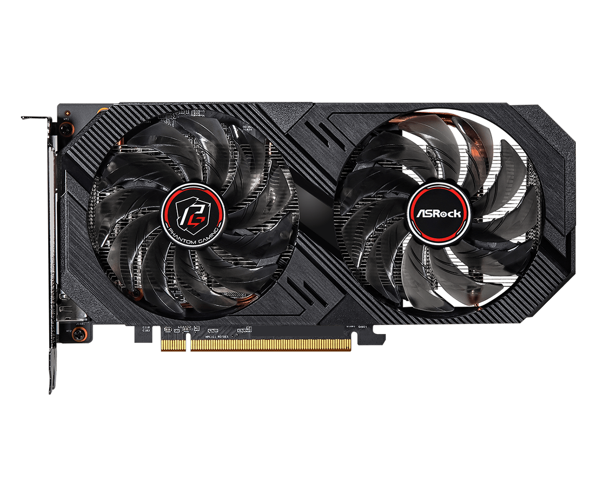 ASROCK AMD RADEON RX6500XT 8GB PHANTOM GAMING OC GRAPHIC CARD