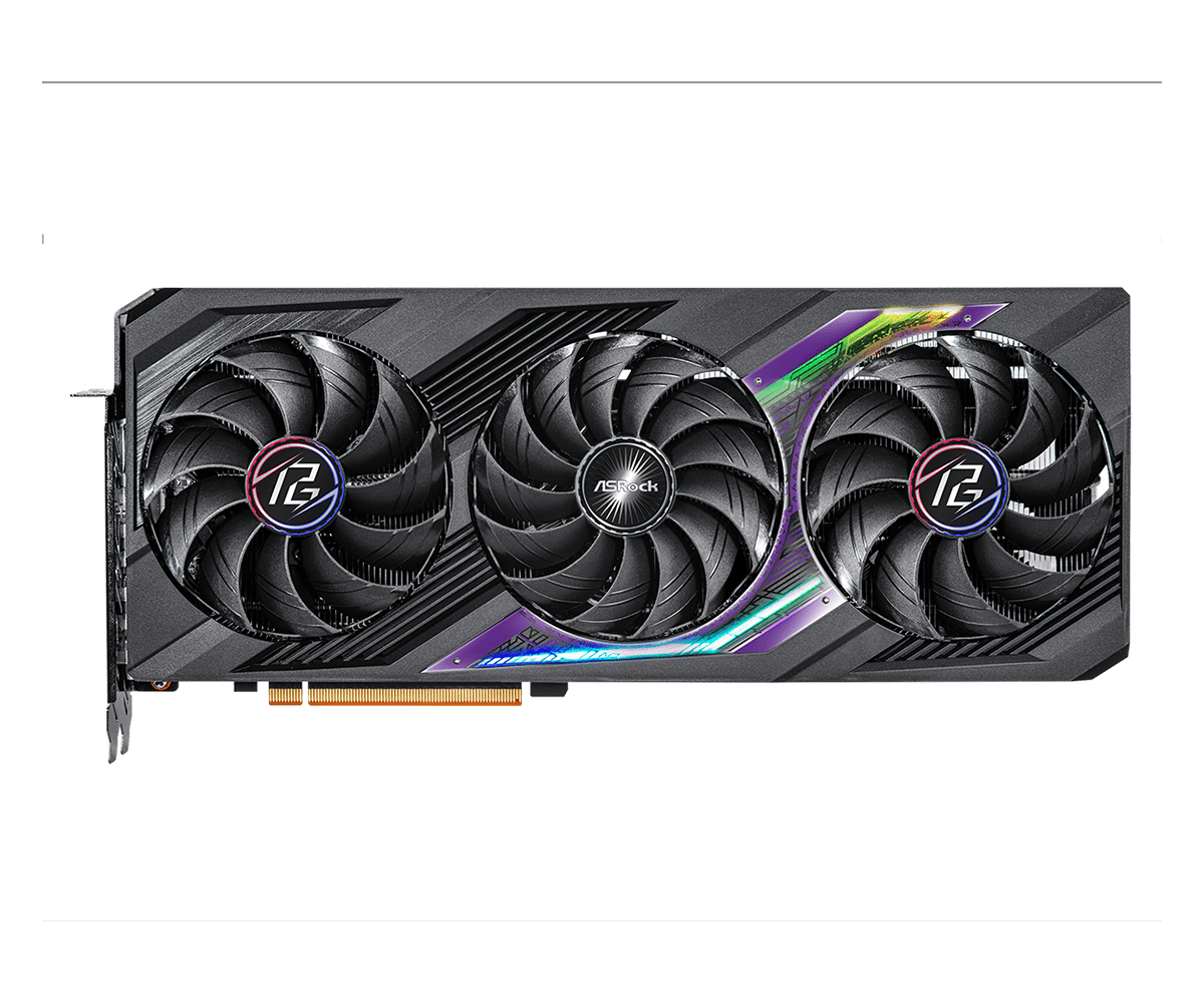 ASRock Radeon RX 7700 XT 12GB GDDR6 Graphics Card Phantom Gaming