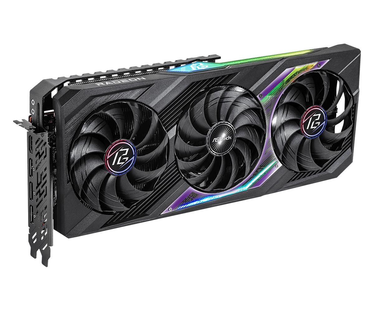 ASRock Radeon RX 7700 XT 12GB GDDR6 Graphics Card Phantom Gaming