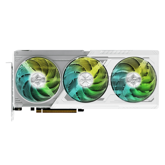 ASROCK Radeon RX 9070 XT Steel Legend White 16GB AMD Graphic Card