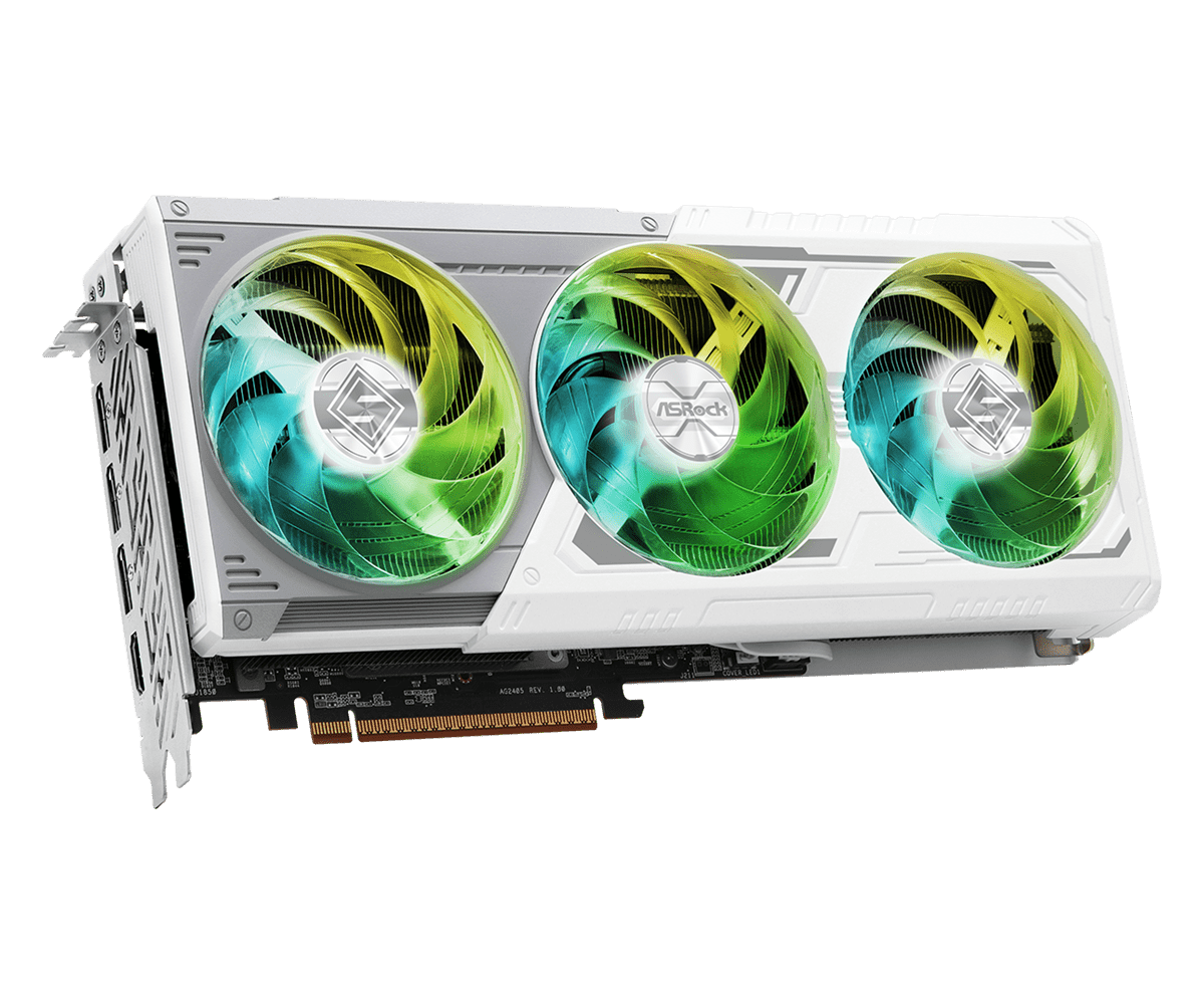ASROCK AMD RADEON RX 9070 STEEL LEGEND 16GB GRAPHIC CARD