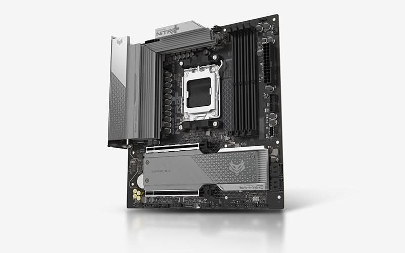 SAPPHIRE NITRO Plus B850M DDR5, AM5, Micro-ATX Motherboard