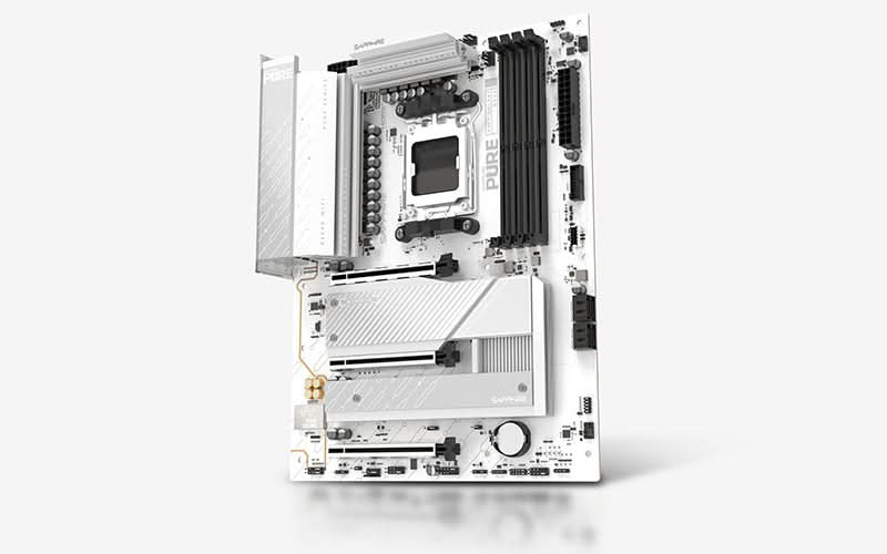 SAPPHIRE PURE B850A WIFI 7 DDR5, AM5, ATX Motherboard