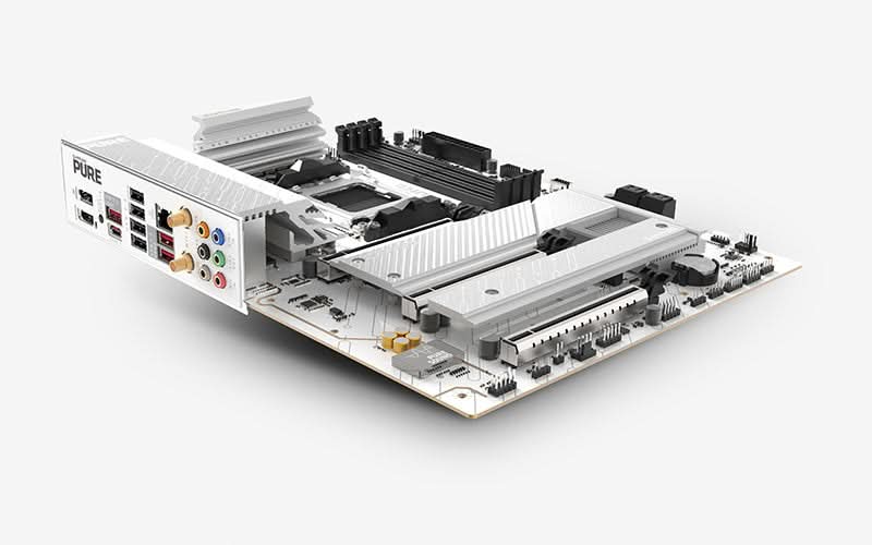 SAPPHIRE PURE B850A WIFI 7 DDR5, AM5, ATX Motherboard